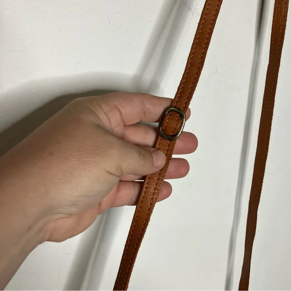 Anthropologie Day &‎ Mood pine crossbody genuine leather bag Brown - Image 3