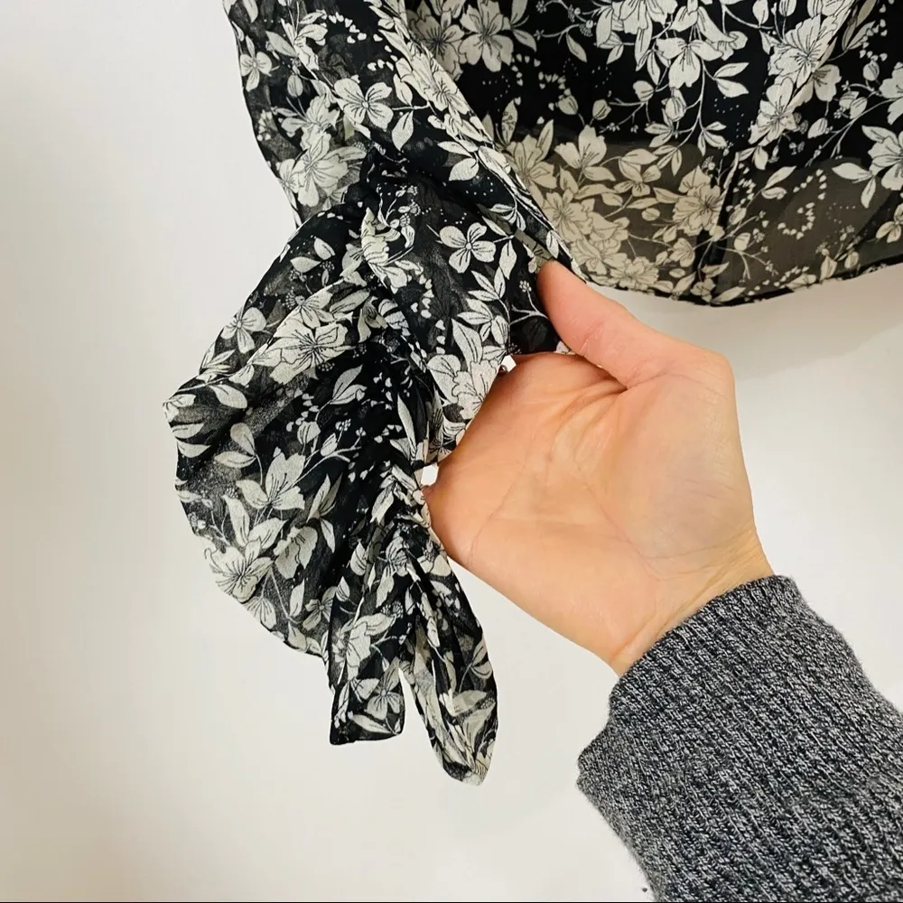 NEW Zara floral crop top - Image 5