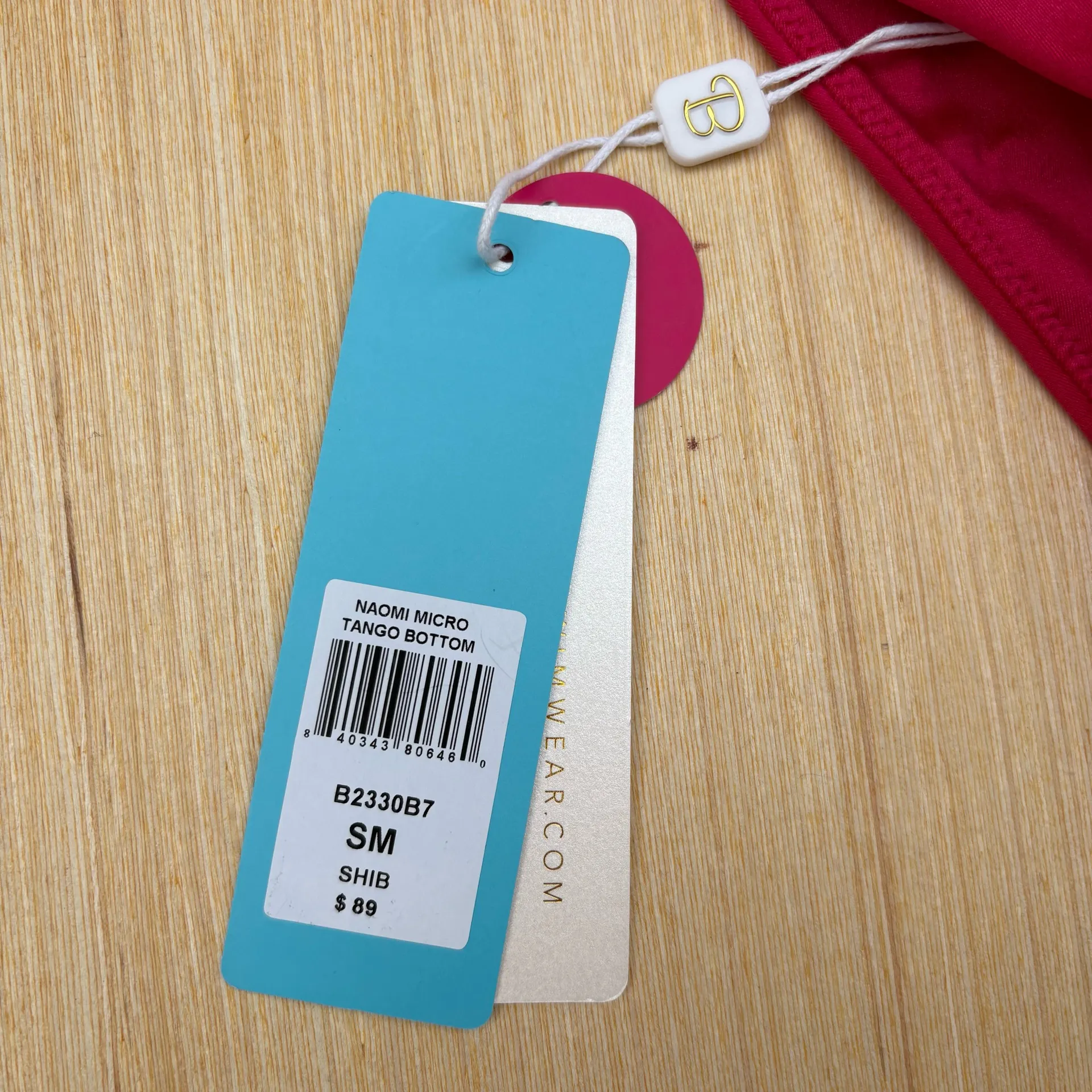 Beach Bunny Lilly Bralette top Naomi micro Sydney Tango bottom sunset hibiscus S - Image 11