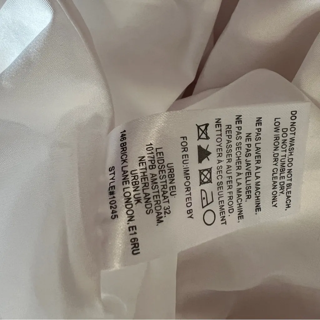 Anthropologie Hutch Alston Eyelet Maxi Dress White Size M - Image 5