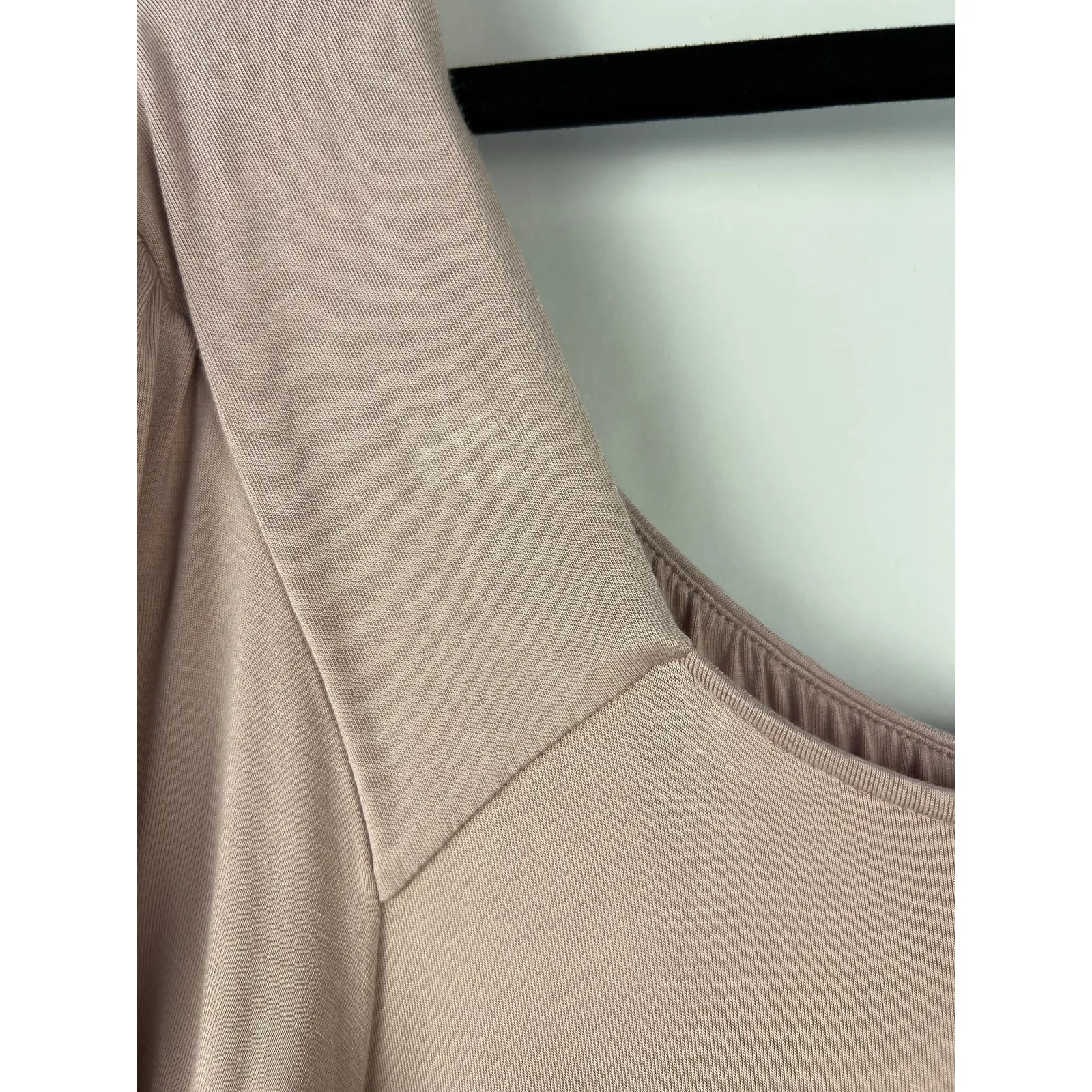 Torrid Babydoll Dress Mauve Super Soft Knit Rayon Spandex Scoop Neck - Image 14