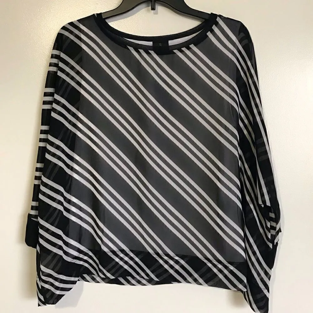 NWT Worthington Striped Blouse - Image 2
