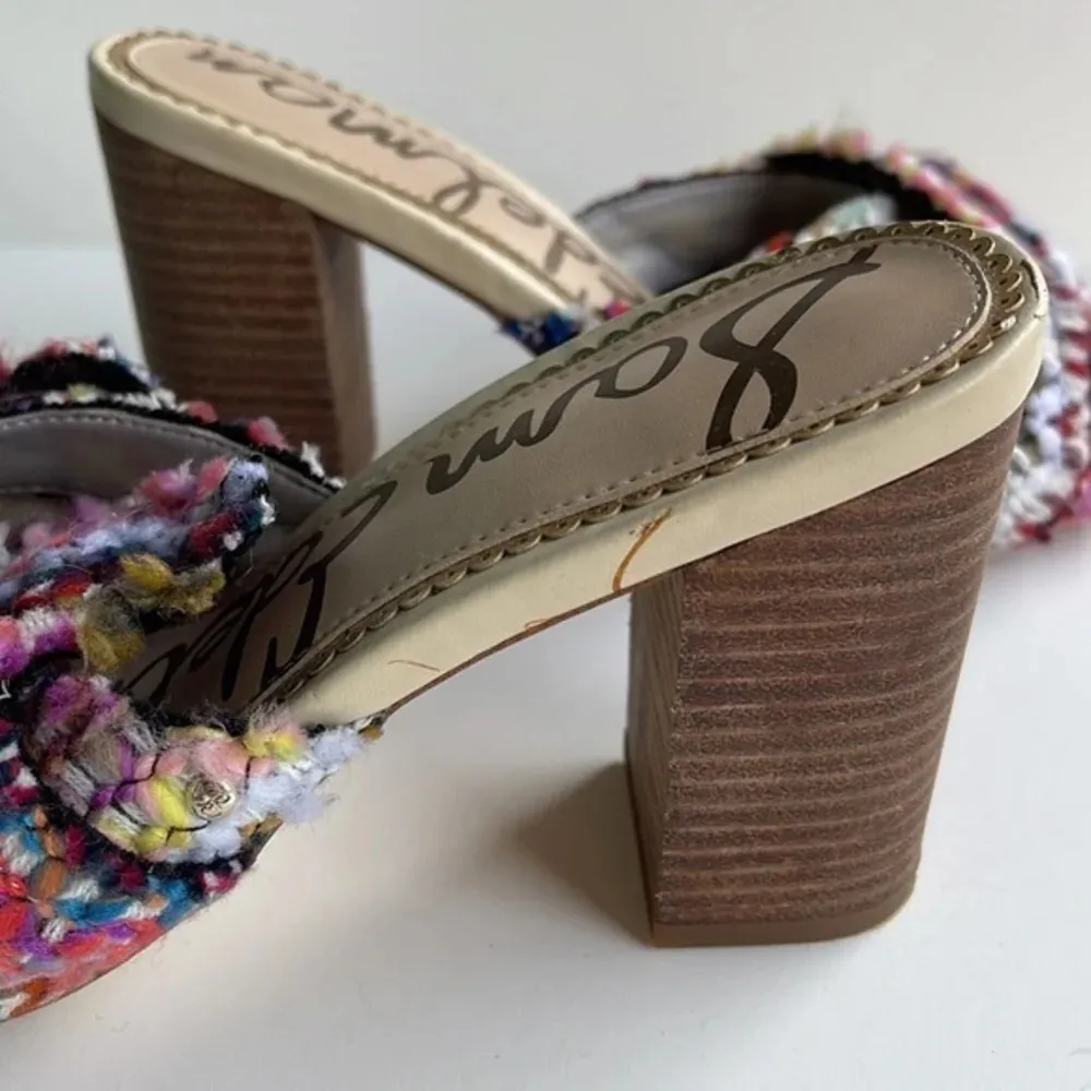 Sam Edelman Oda Slide Tweed Multi Print Heel - Image 10