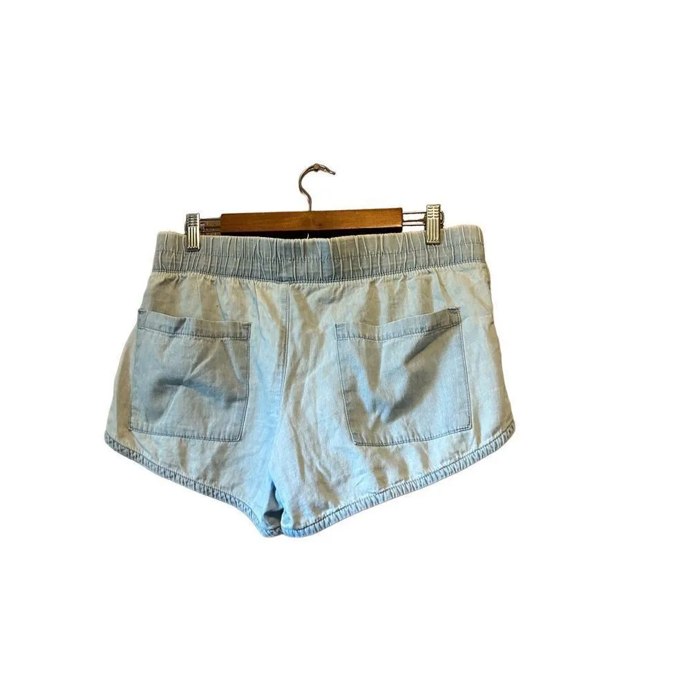 Just Be  cotton shorts size small blue - Image 4