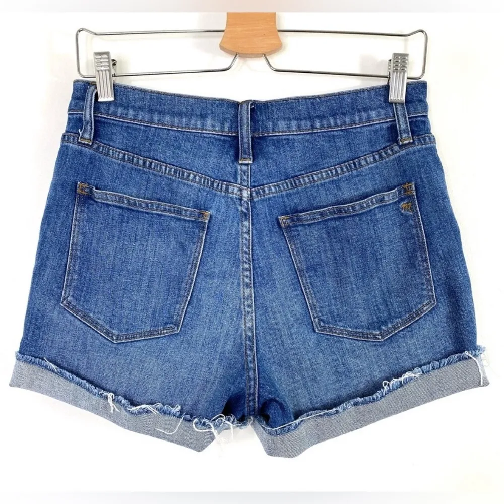 Madewell High Rise Denim Shorts Cutoff Edition - Image 6