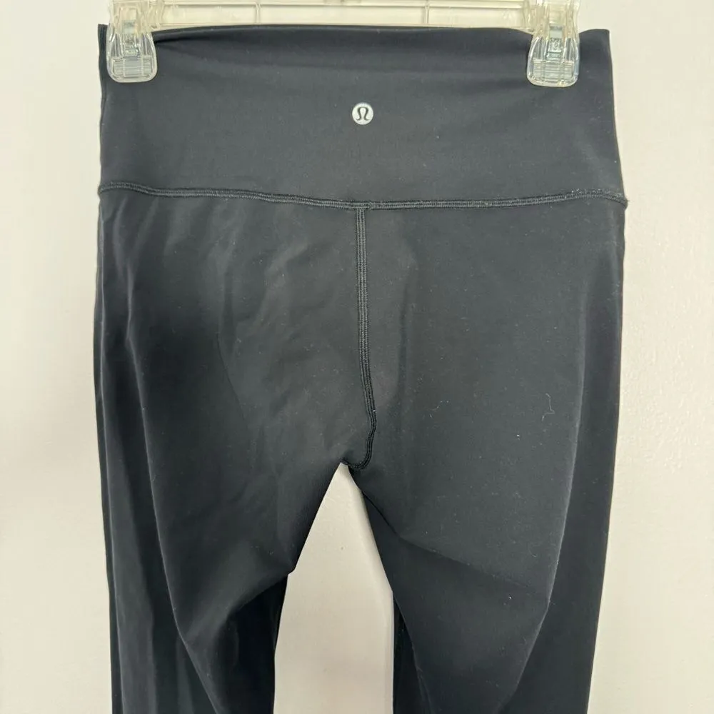 lululemon leggings deep dye black and gray size 6 - Image 4