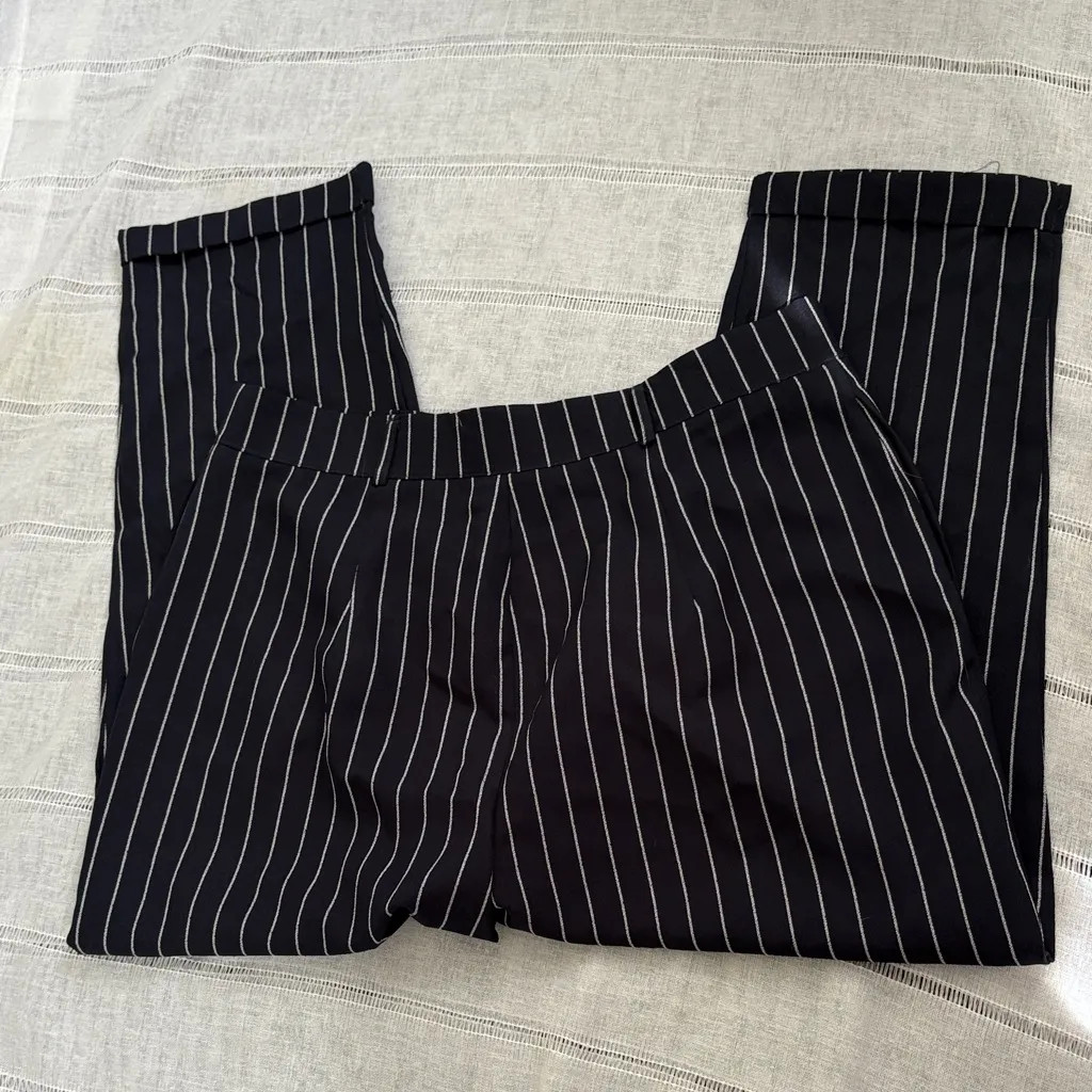 Nasty Gal As Line Goes Plus Pinstripe Trouser - Image 6