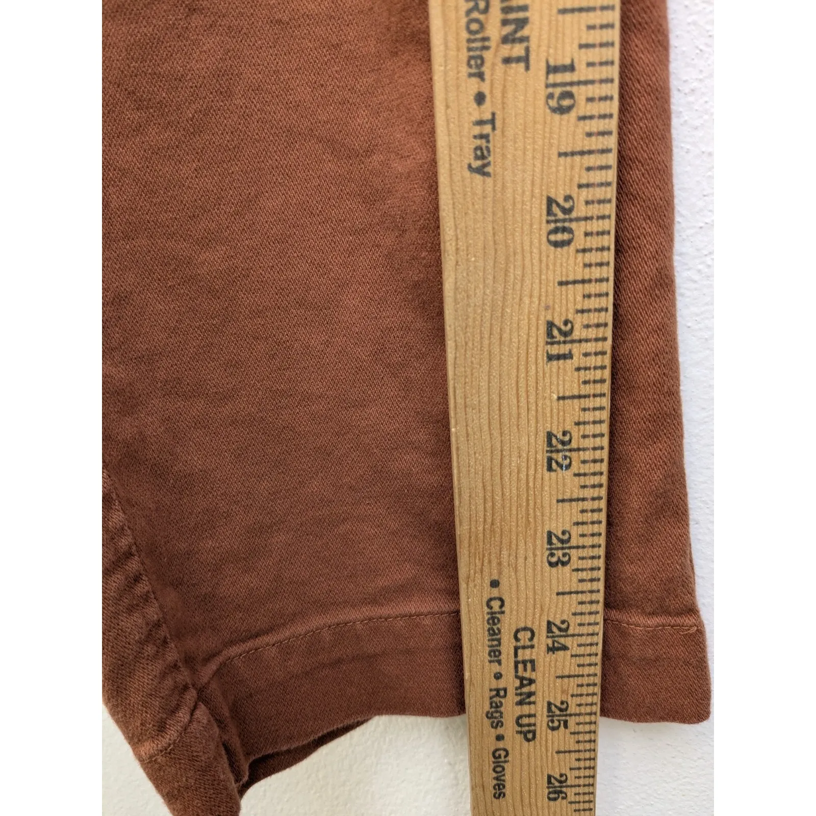 Gap  Women's Pants Easy Pull On Drawstring Orange Size Small - Image 9