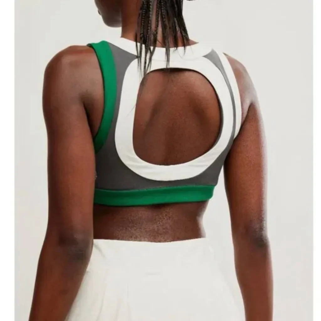 NWT Free People FP Movement Never Better Colorblock Sports Bra DARK SHADOW XL - Image 6