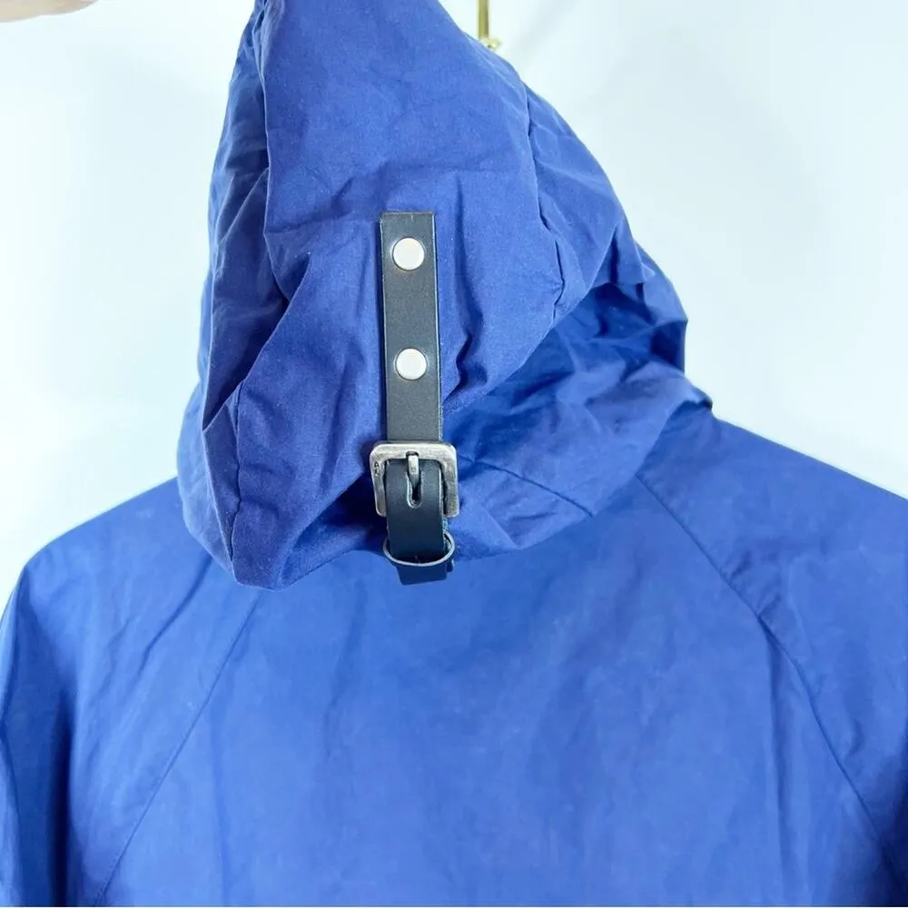NWT Ally Capellino x Barbour Limited Edition Tip Casual Hooded Jacket 4 Blue - Image 5