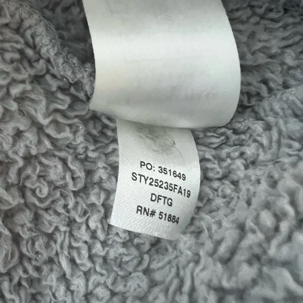 Patagonia Los Gatos Fleece 1/4 Zip jacket long sleeve M light grey - Image 5