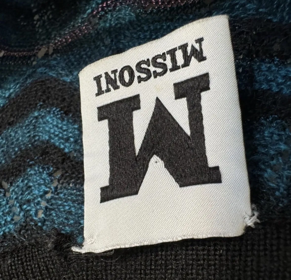 SALE! Missoni Multicolored Knit Sweater Size 6 EUC - Image 7