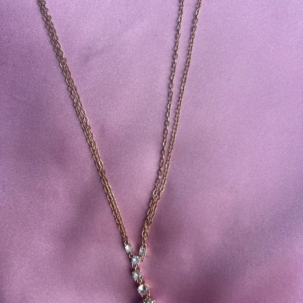 Cezanne Gold Textured Necklace - Image 6