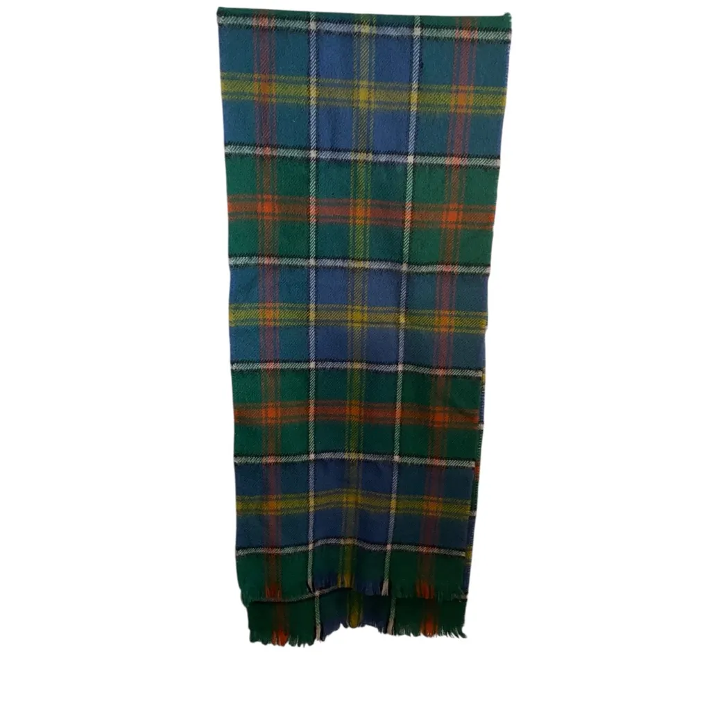 Vintage 90s The Culture Tartan Glasgow Plaid Wool Scarf
Blue Green Red Classic - Image 6
