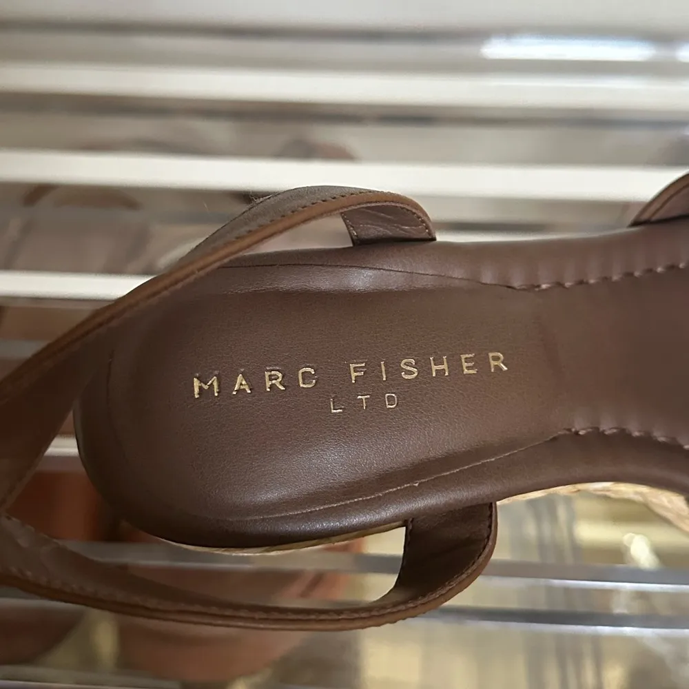 Marc Fisher NEW  Brown Platform Espadrille Sandals - Image 9