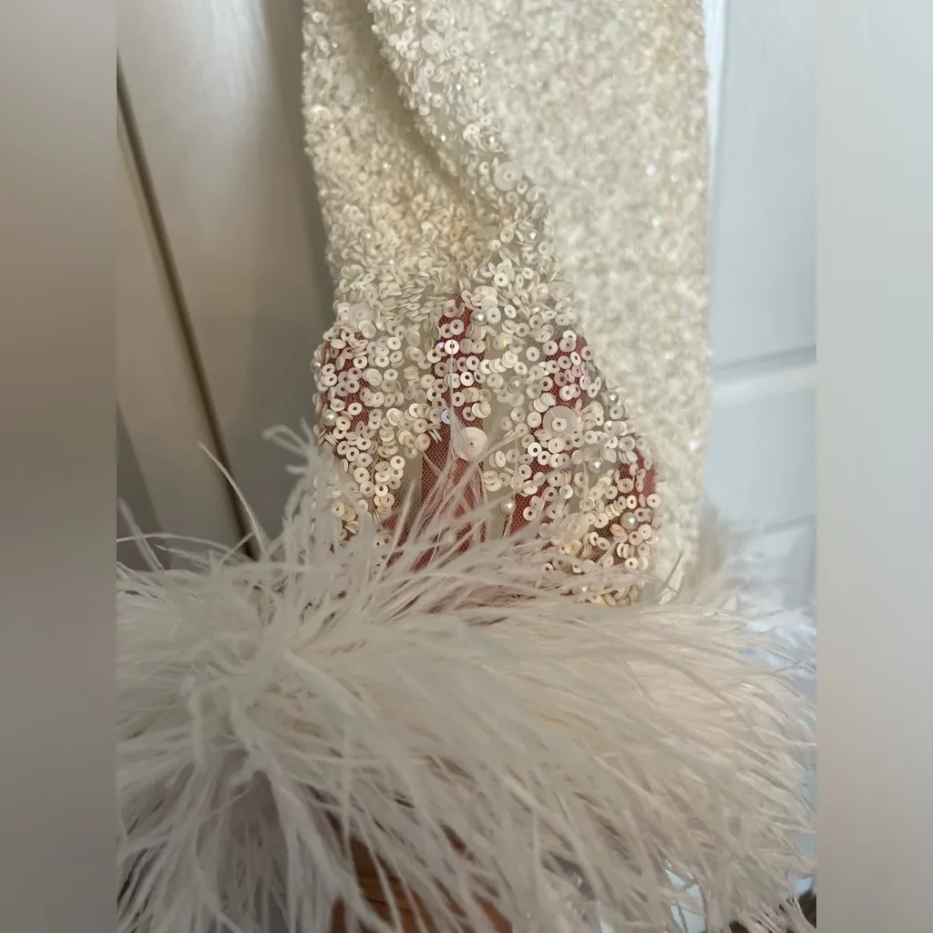 MISCREANTS Capri Dress in White Size L - Image 7