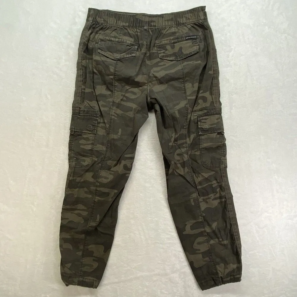 Social Standard‎ Sanctuary camo cropped pant jogger Womens Small cotton blend - Image 10