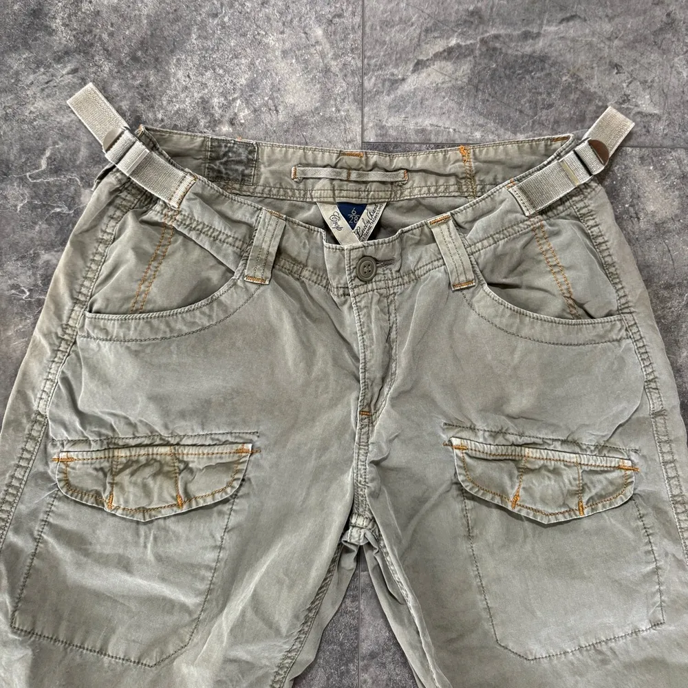 Lucky Brand Crop Pants Olive Green Size 28 - Image 2