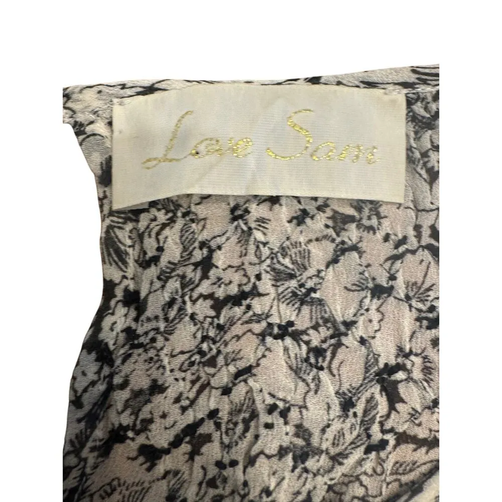 LOVE SAM Long Sleeve Peasant Blouse in Size Small - Image 4