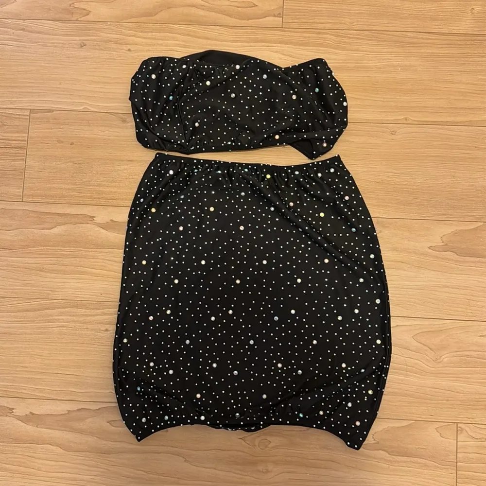 Leg Avenue Rhinestone 2 Piece Set - Image 4