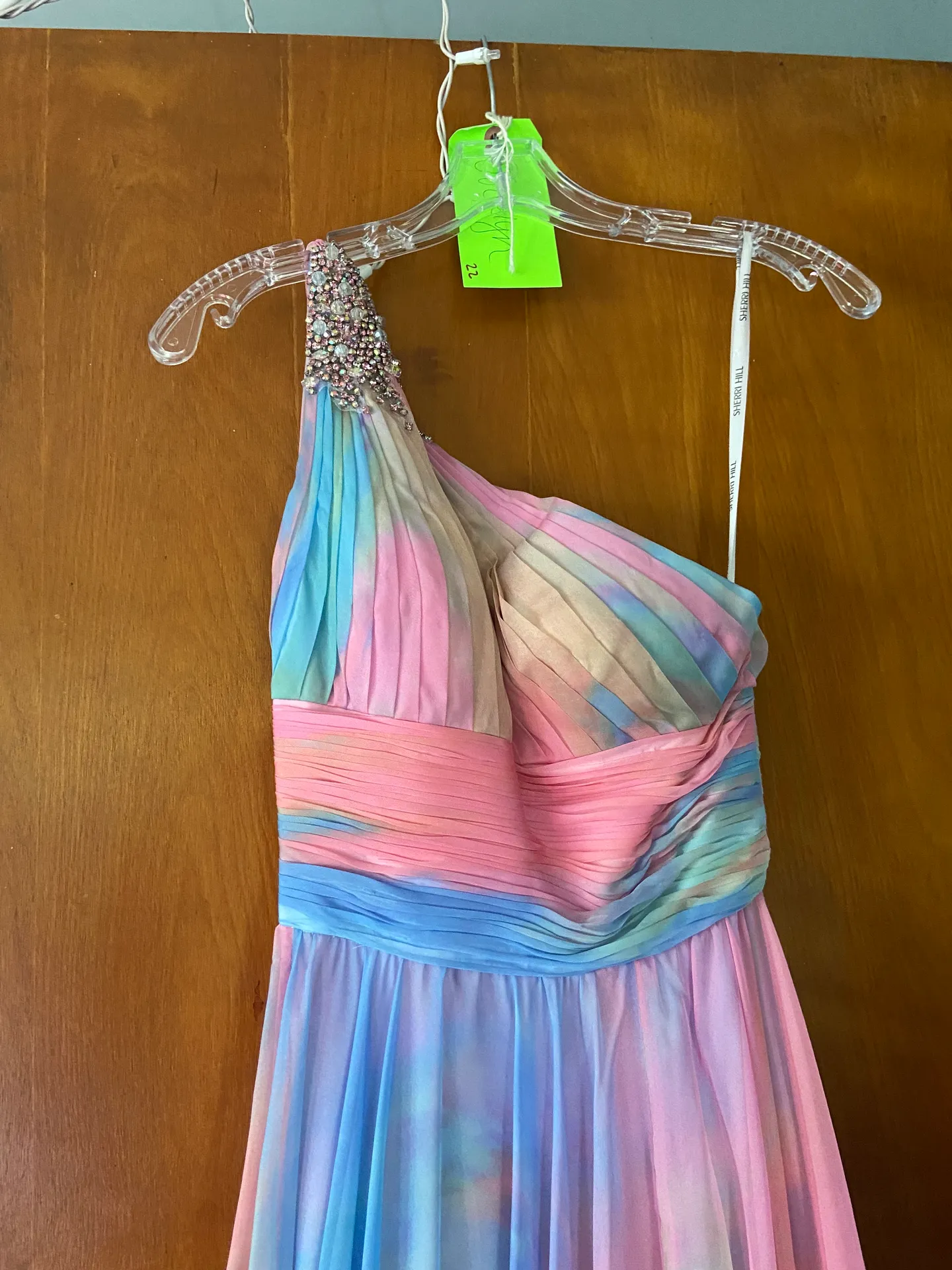 Sherri Hill #53768 Rainbow Prom Dress - Image 6