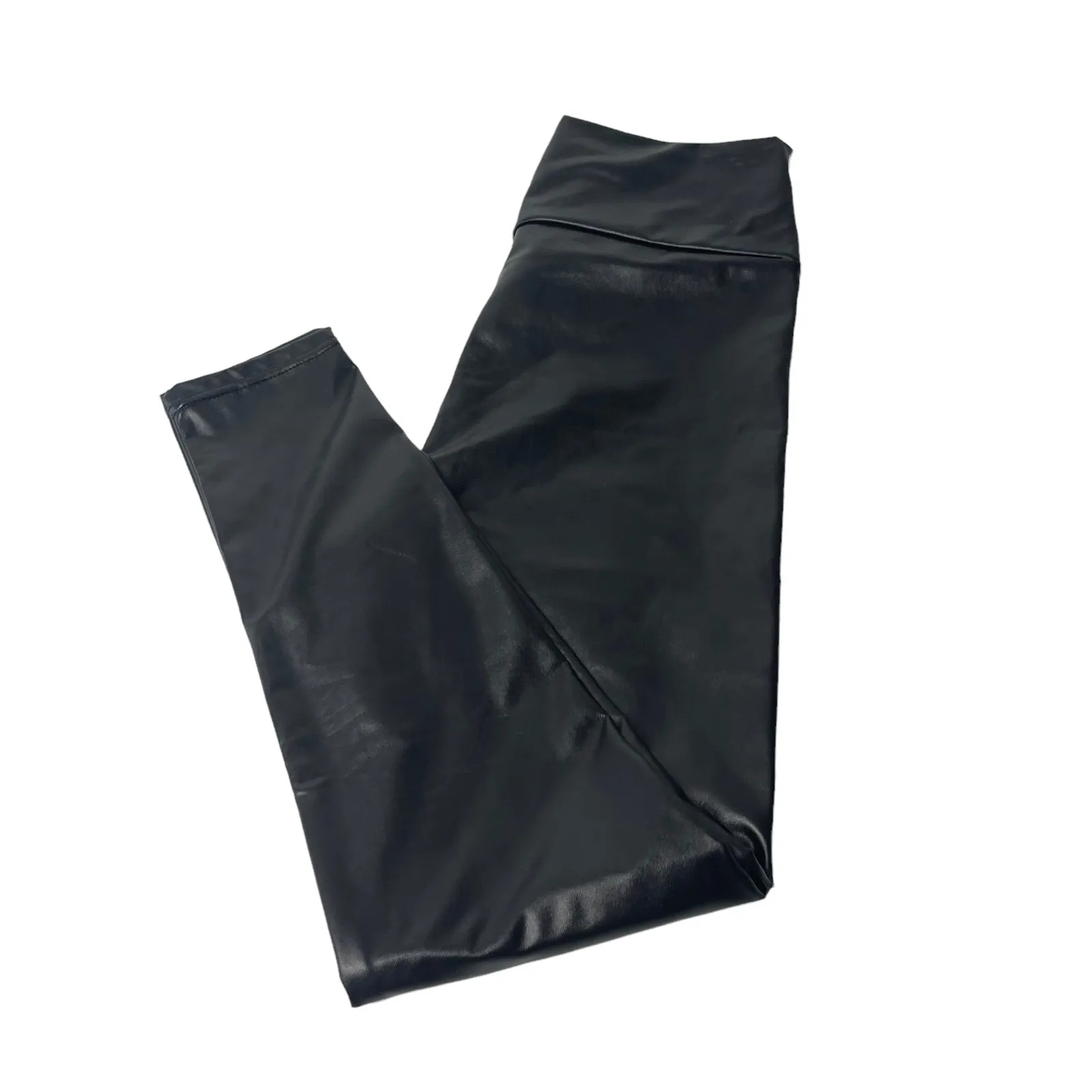Liquid Latex Size M Faux Leather Black Pull‎ on Leggings Size M - Image 9