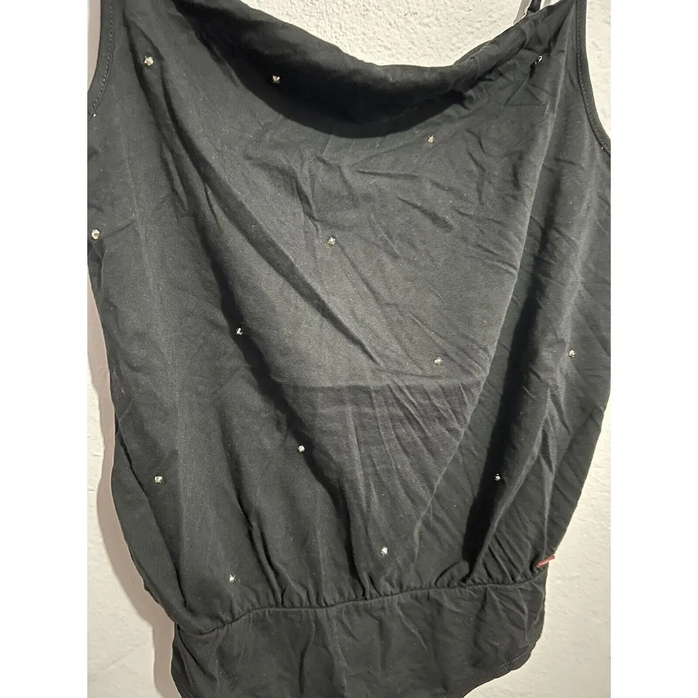 N:Philanthropy Rhinestone Embellished Black Bodysuit - Image 99