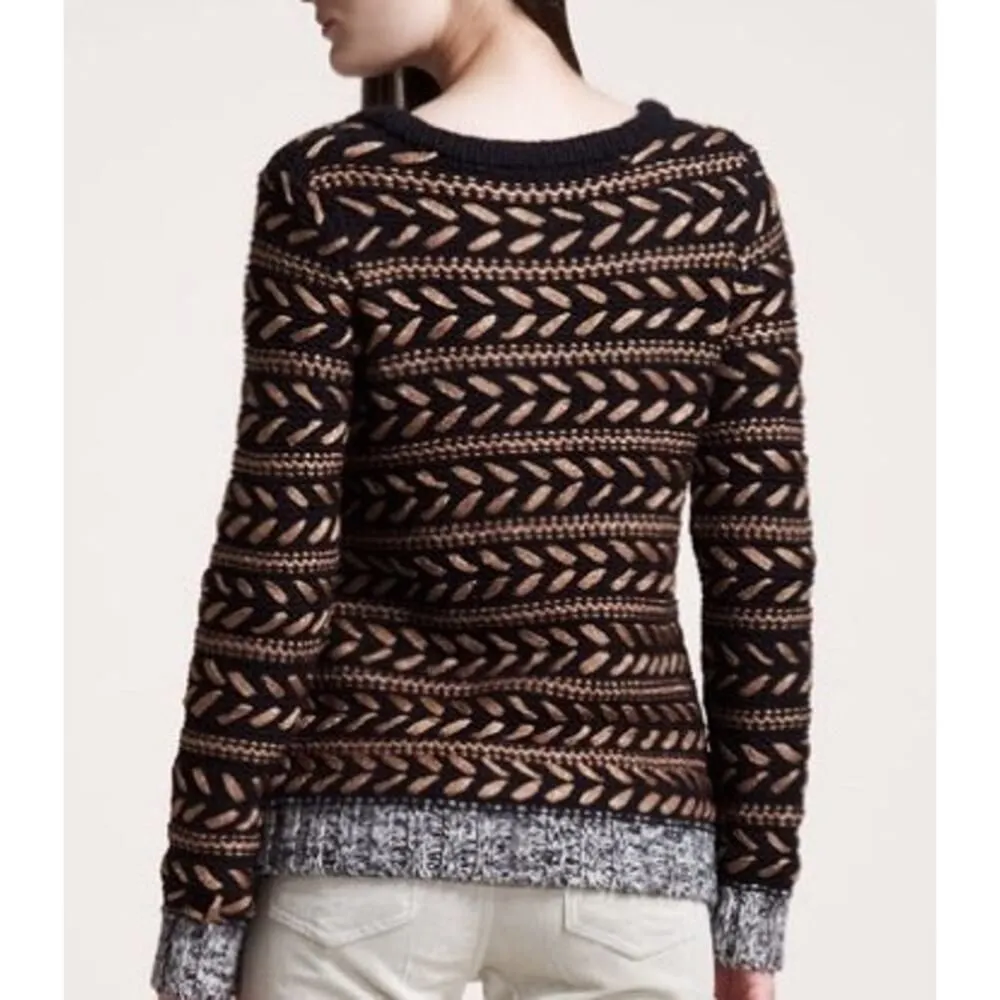 Rag & Bone Lisbeth Lambs Wool Blend Crewneck Sweater Sz. M - Image 3