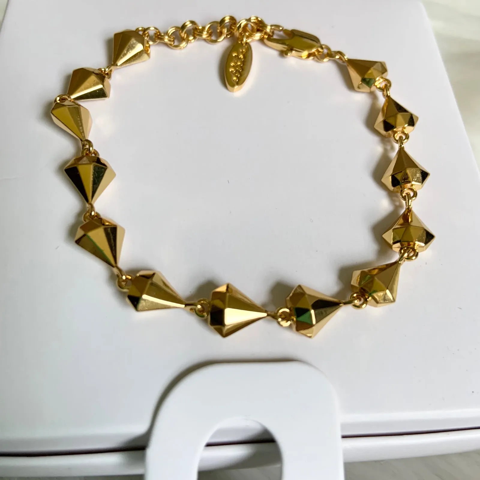 Ettika Choker Necklace and Bracelet REVOLVE NWT NEW Gold Tone - Set of Two - Image 4