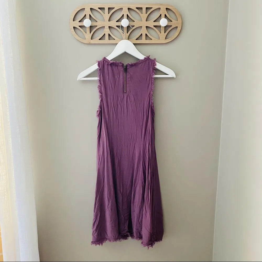 Altar'd State A-Line Mini Dress Purple Sz XS - Image 7