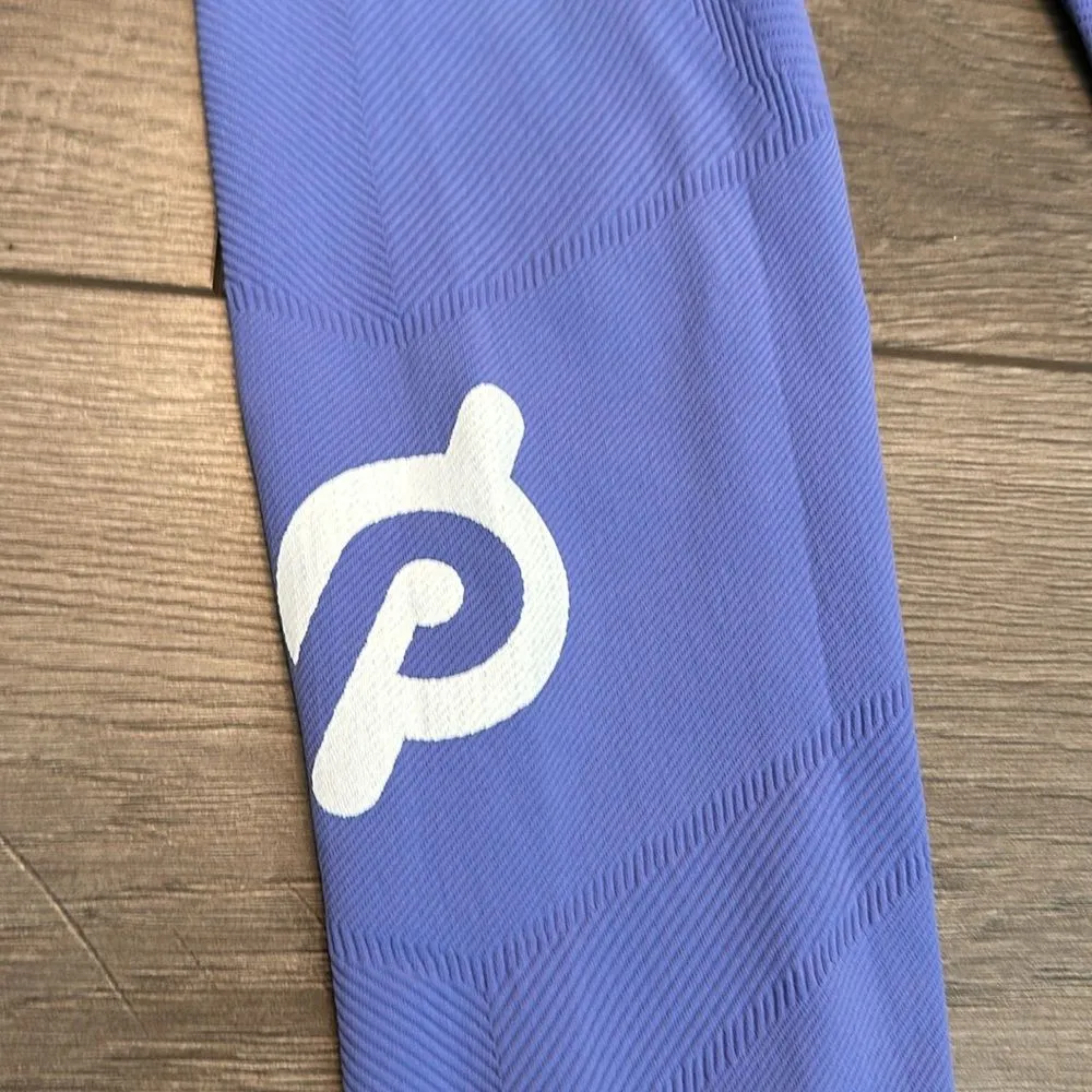 NUX X Peloton High‎ Rise Seamless Lavender Compression Leggings Size Small Purple - Image 5