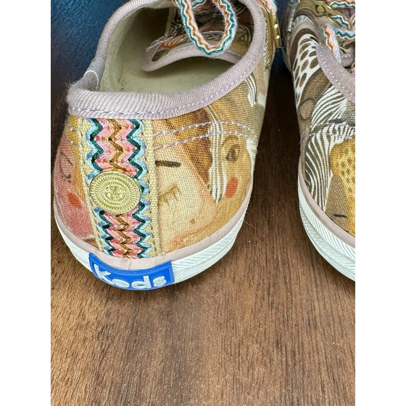 Keds x Jungalow by Justina Blakeney Chorus Pattern Sneakers Size 7 EUC! RARE - Image 4