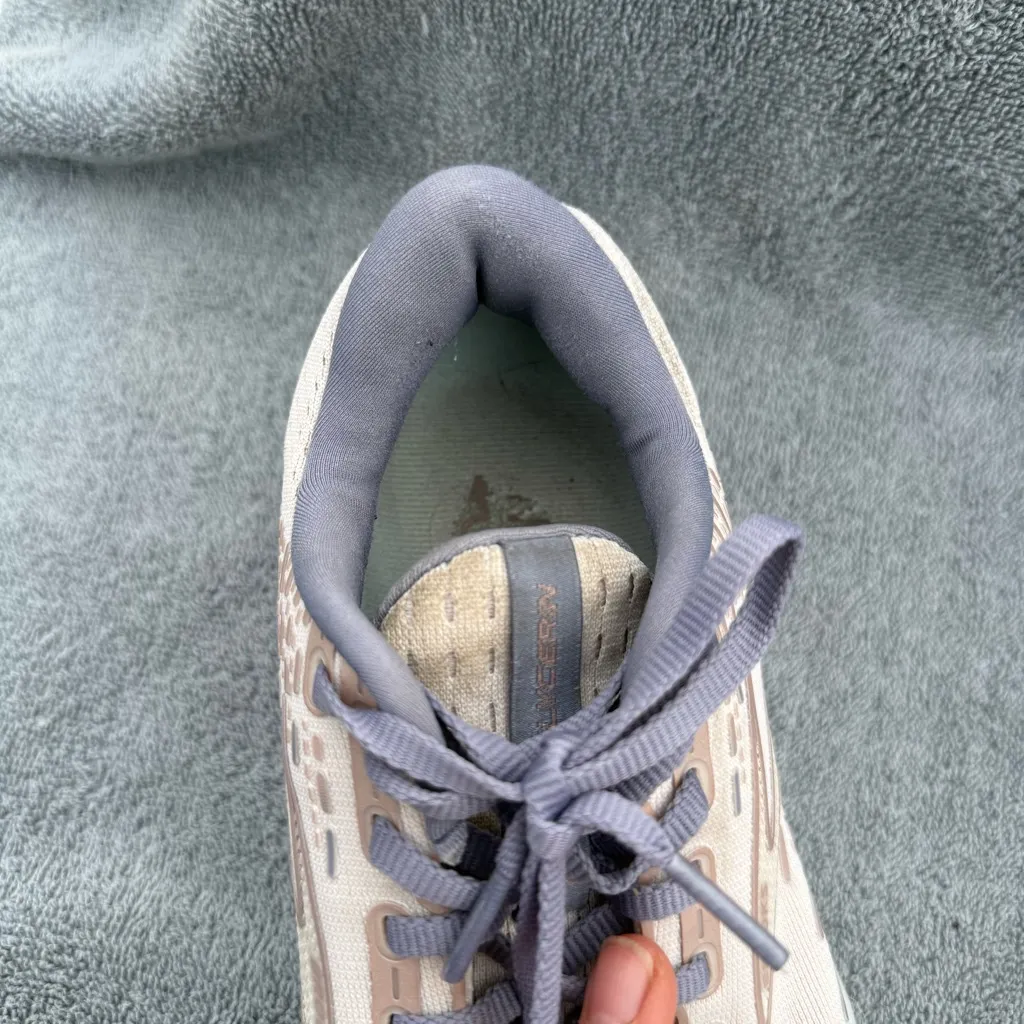 Women's 8 Medium (B) Brooks Glycerin 20 Running Shoes Beige Lilac - Image 3