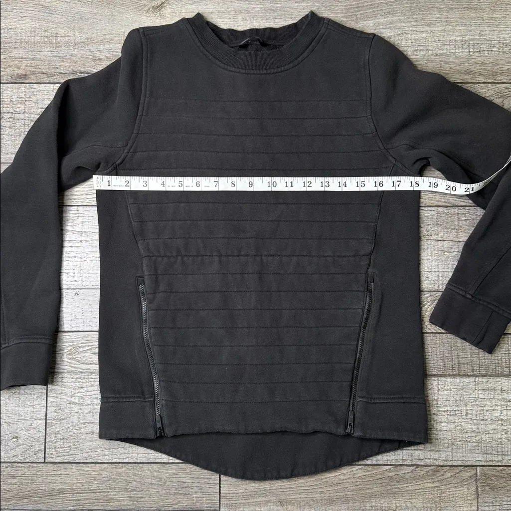 Lululemon Athletica Charcoal Gray Sweatshirt - Image 4