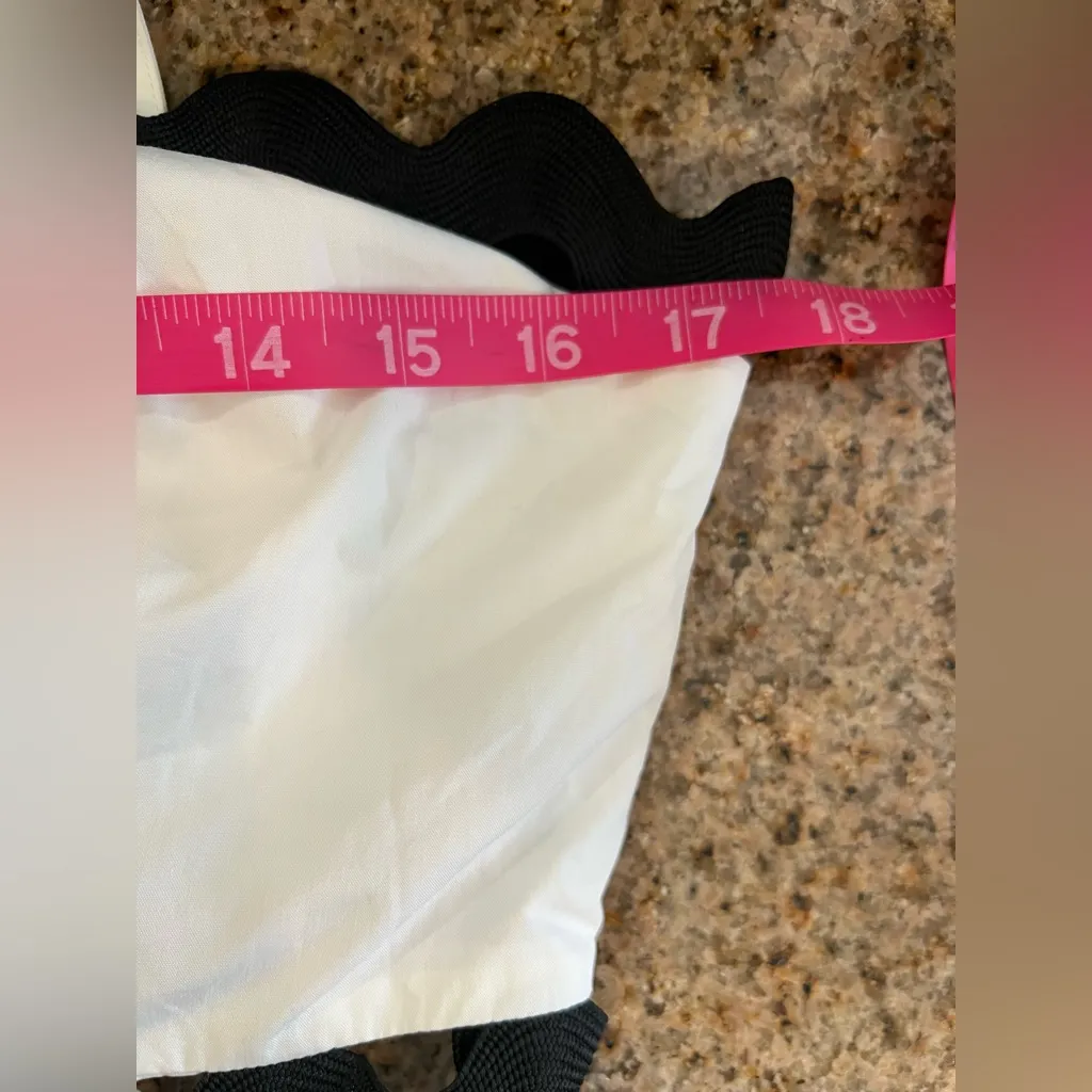 COMMENSE Scalloped Trim Back Tie Dress COLOR - Image 7