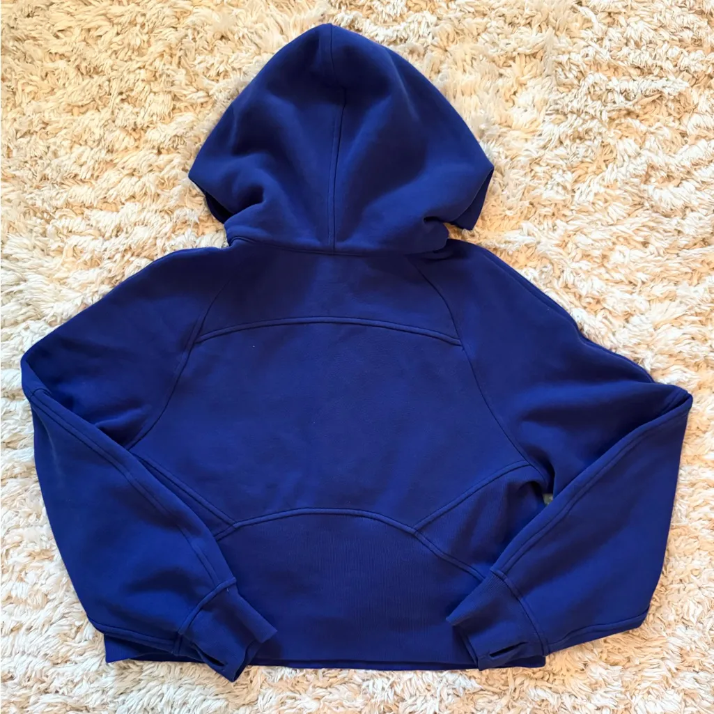 Psychic Scuba Oversized 1/2 Zip Hoodie - Image 3