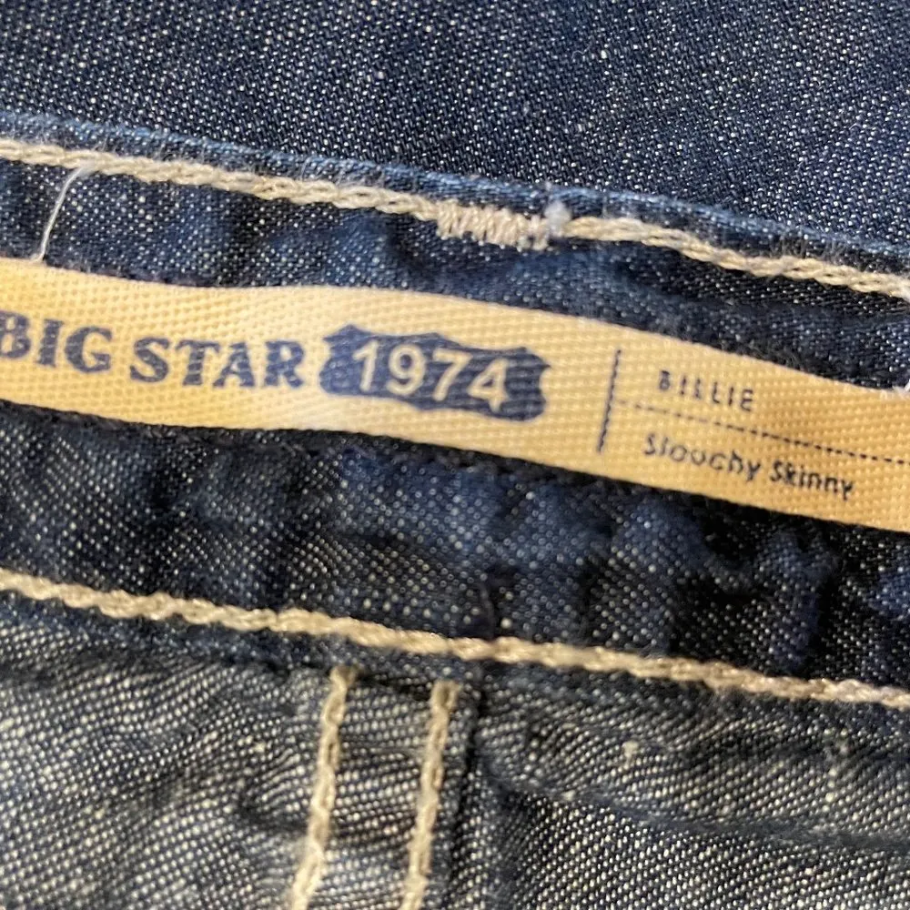 Big Star Billie Slouchy Skinny Boyfriend Jean - Image 4
