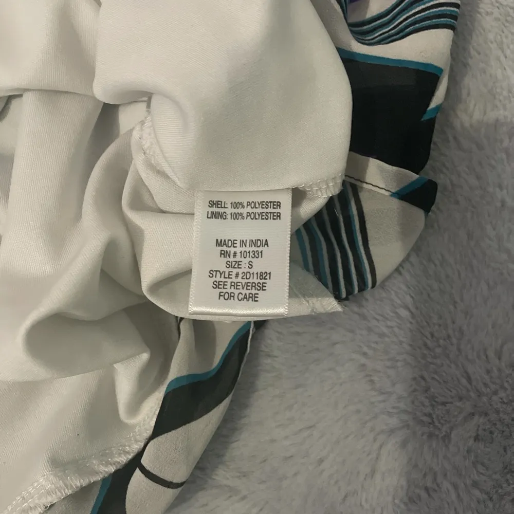 Charlotte Russe Spaghetti Strap Dress Chevron Sm - Image 3