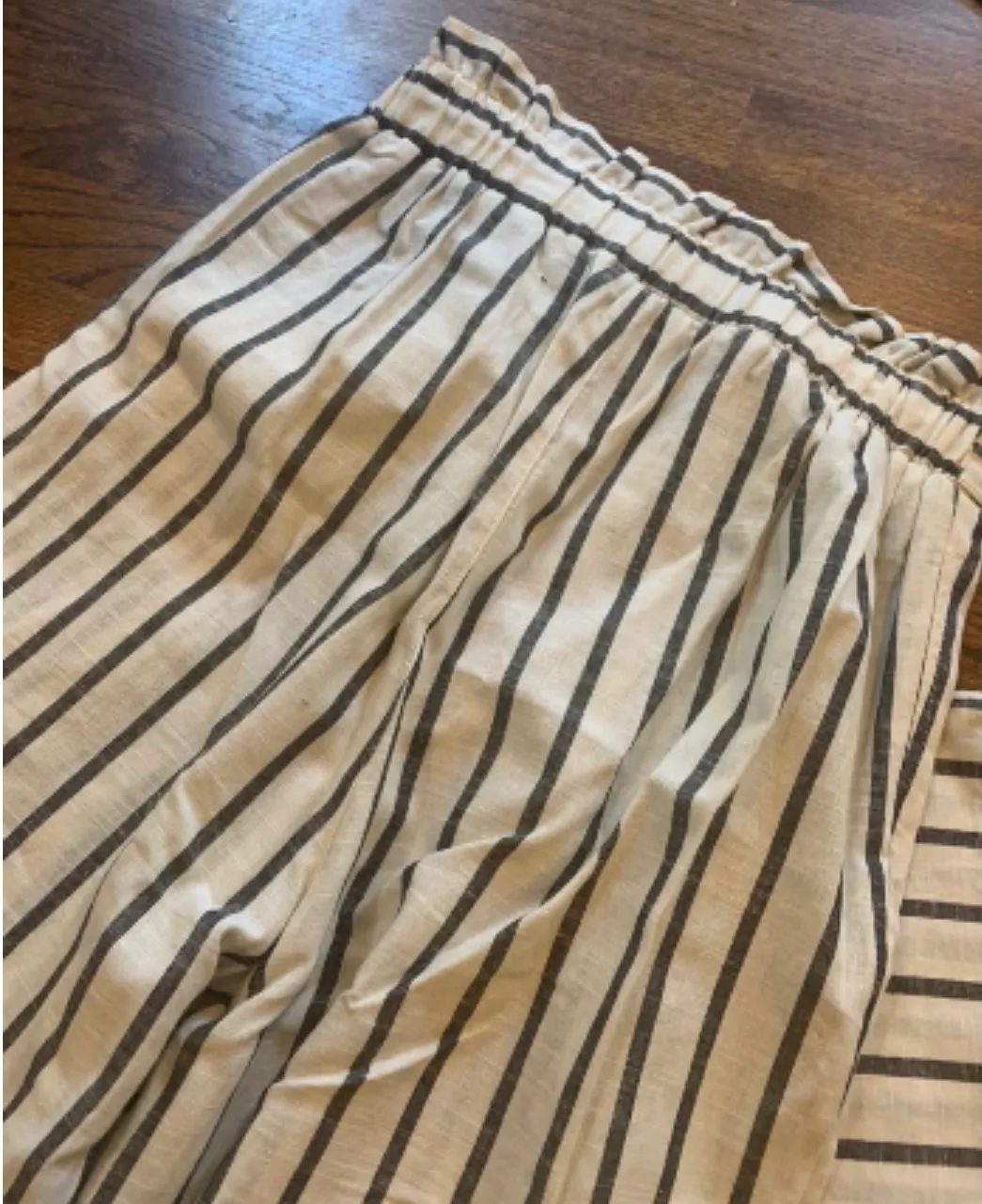 Altra’d State Grey And White Striped Pants - Image 3