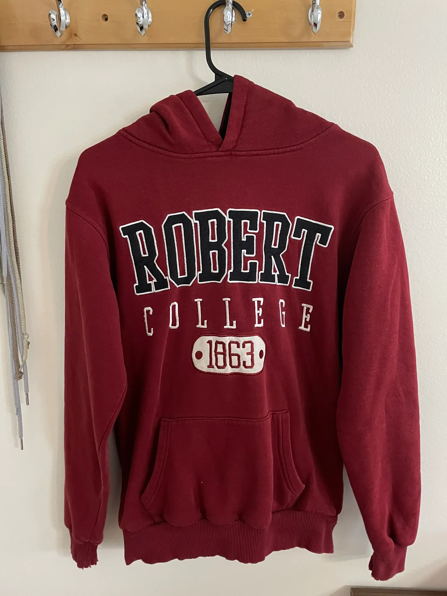 robert college sweatshirt Red Size M - Image 2