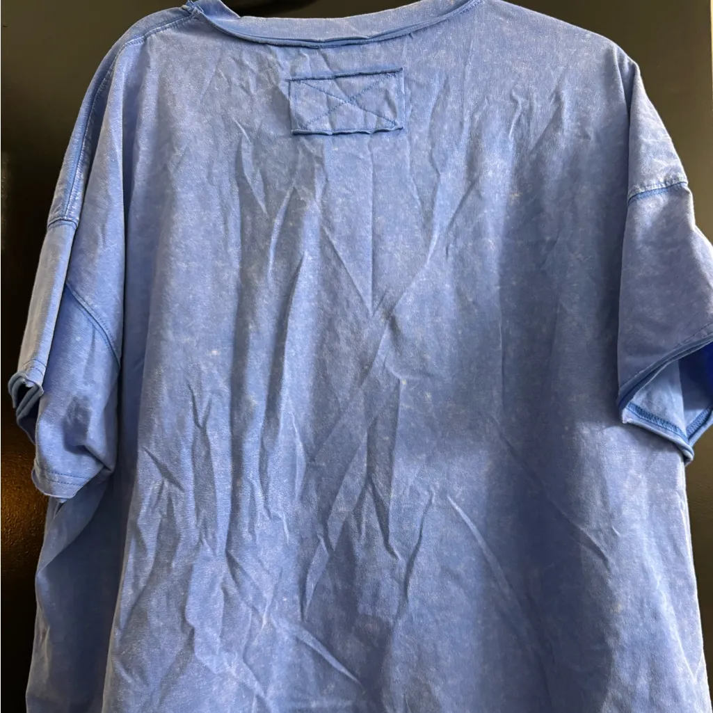 Star spangled banner sequin tshirt Blue Size L - Image 4