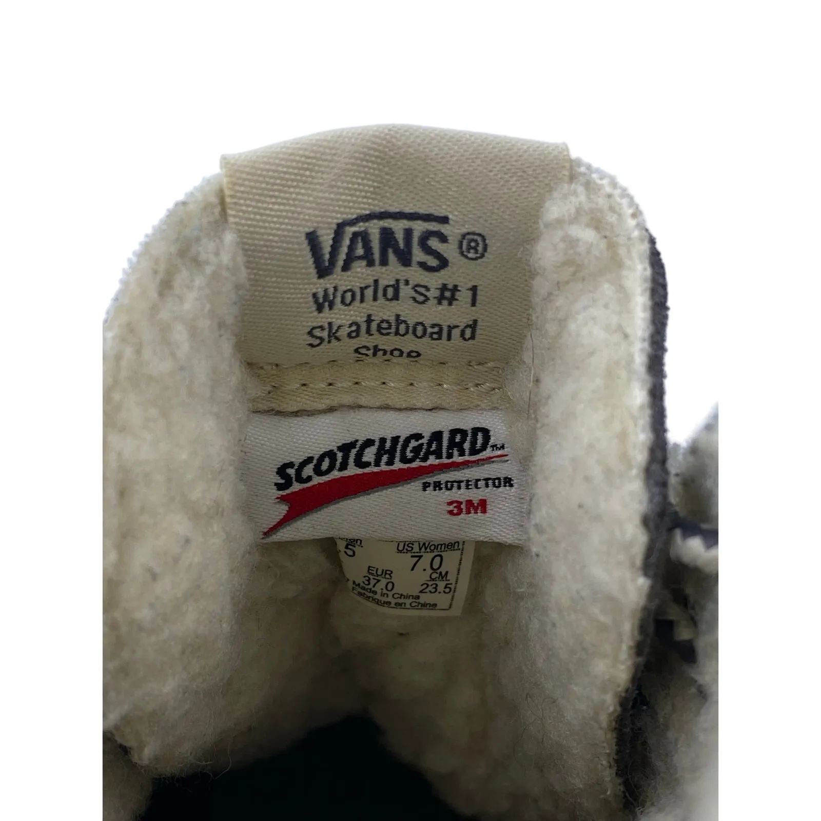 VANS SK8-HI Unisex Blue Gray Suede Lace Up Skateboard Sneakers Shoes M 5.5/ W 7 - Image 5