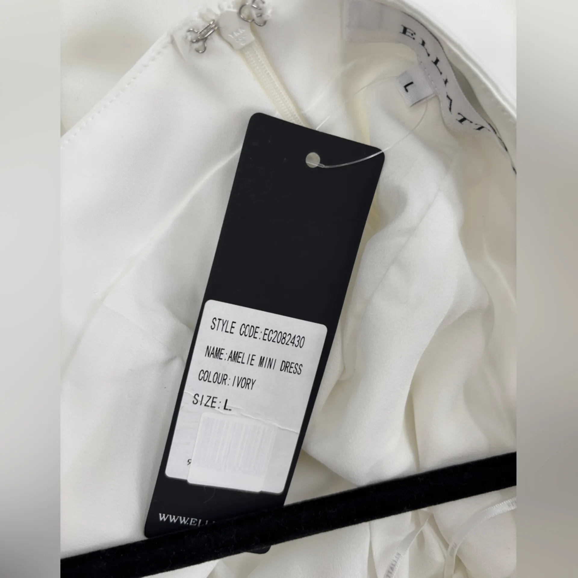 Elliatt Amelie Mini Dress in Ivory - Image 7