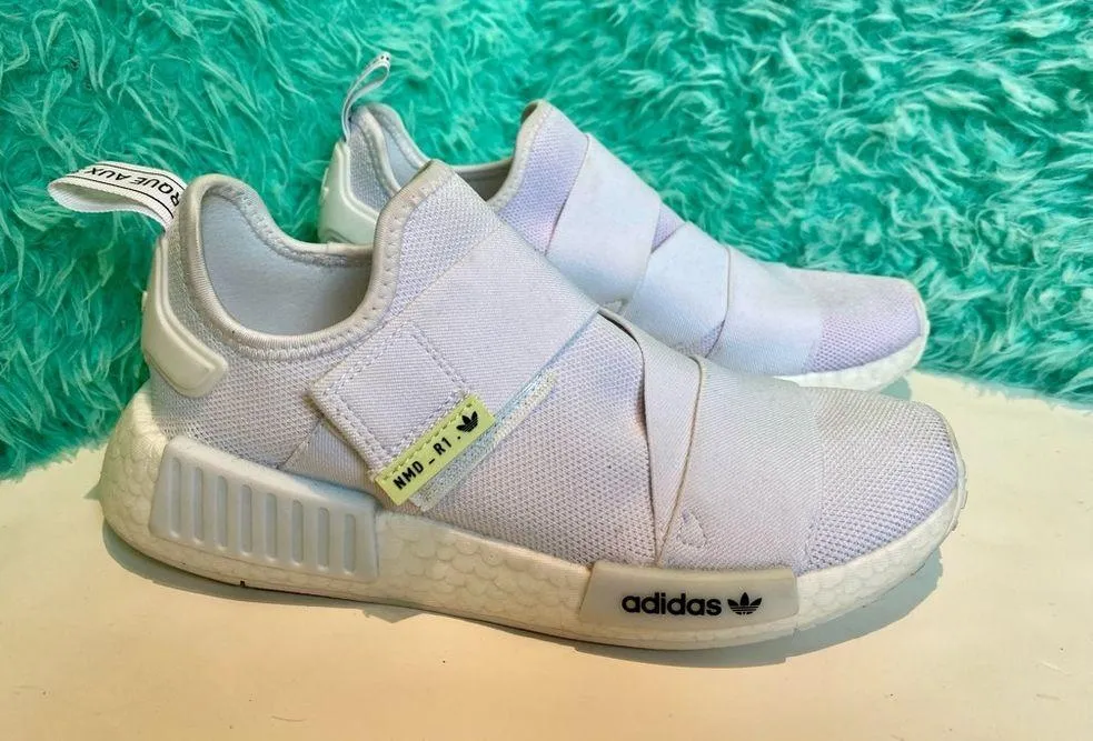 Adidas NMD_R1 cloud white sneakers - Image 4