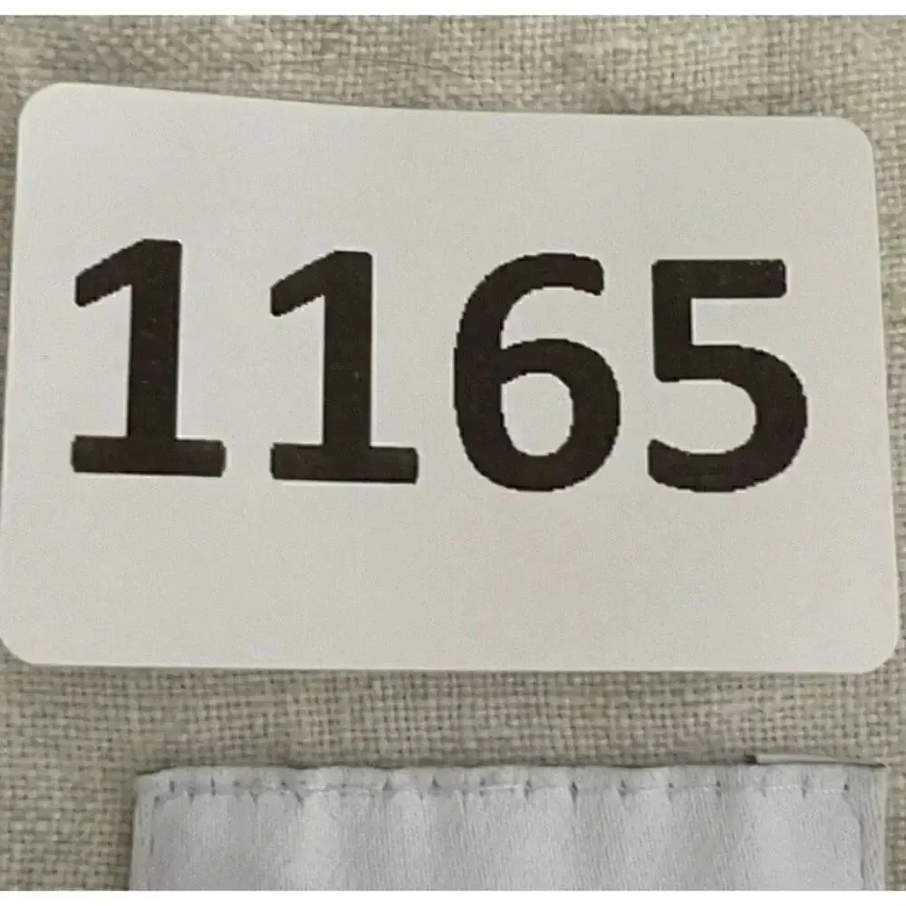 Zara Unisex Linen Relaxed Fit Asymmetrical Button Down Long Sleeves SZ L #1165 - Image 12