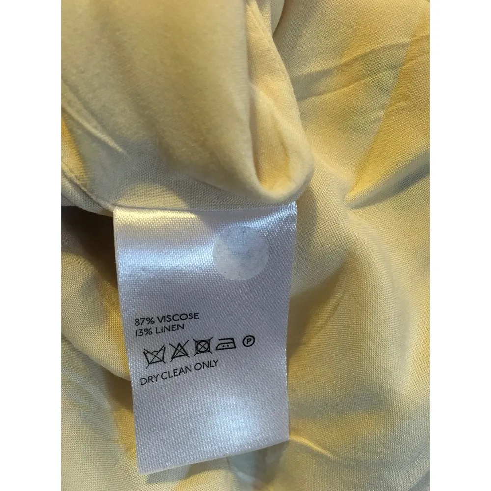 Free People Women Size Small Cactus Flower Lemon Like a Lady Mini Dress - Image 7