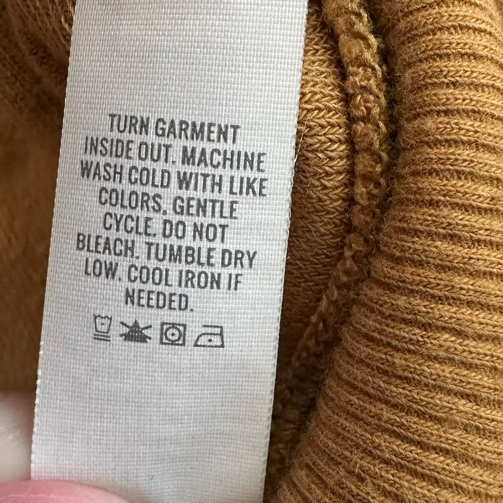 Aerie Offline Summer Lights Quarter Zip Oversized Terry Sweatshirt Size M - Image 8