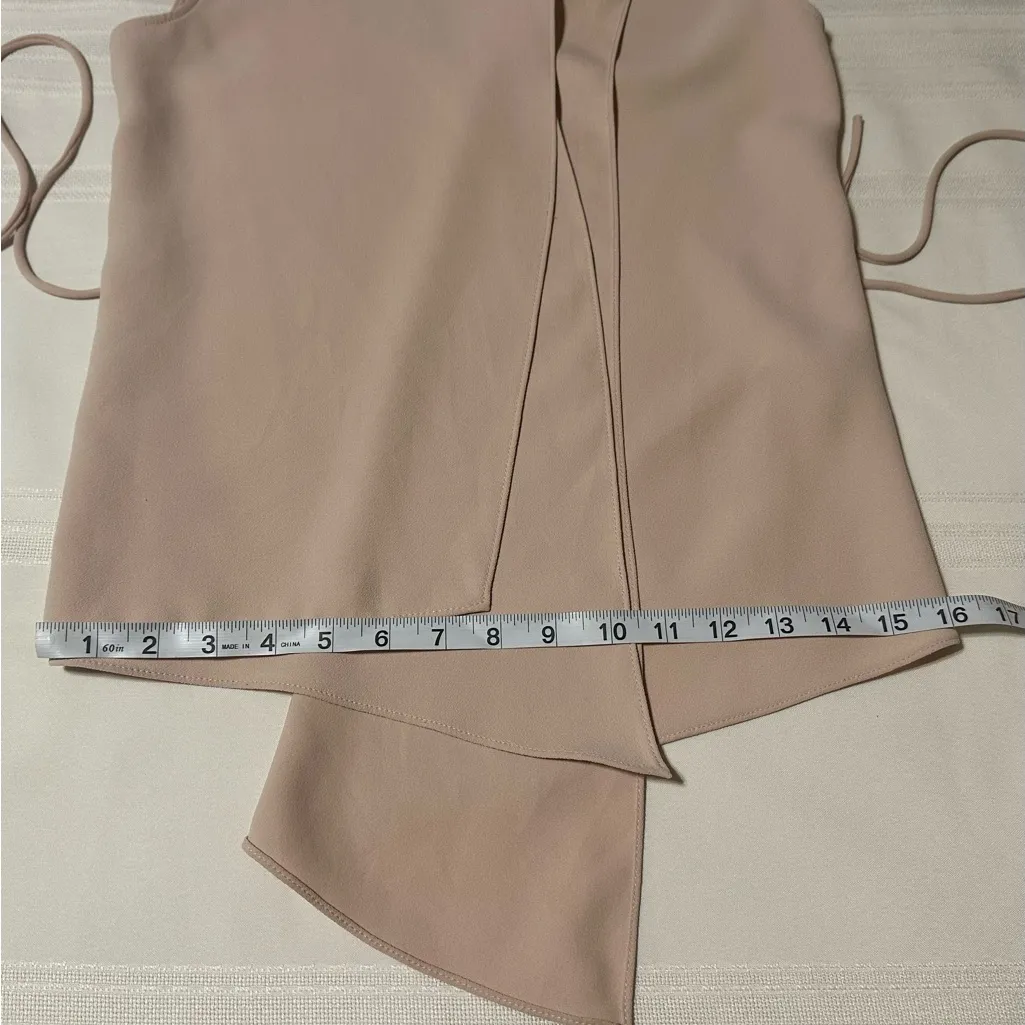 Zara Women's Blush Sleeveless Blazer - Image 13