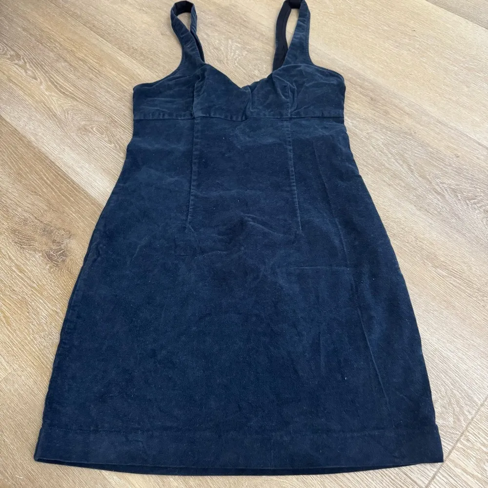 Urban Outfitters Navy Blue Mini Dress - Image 3