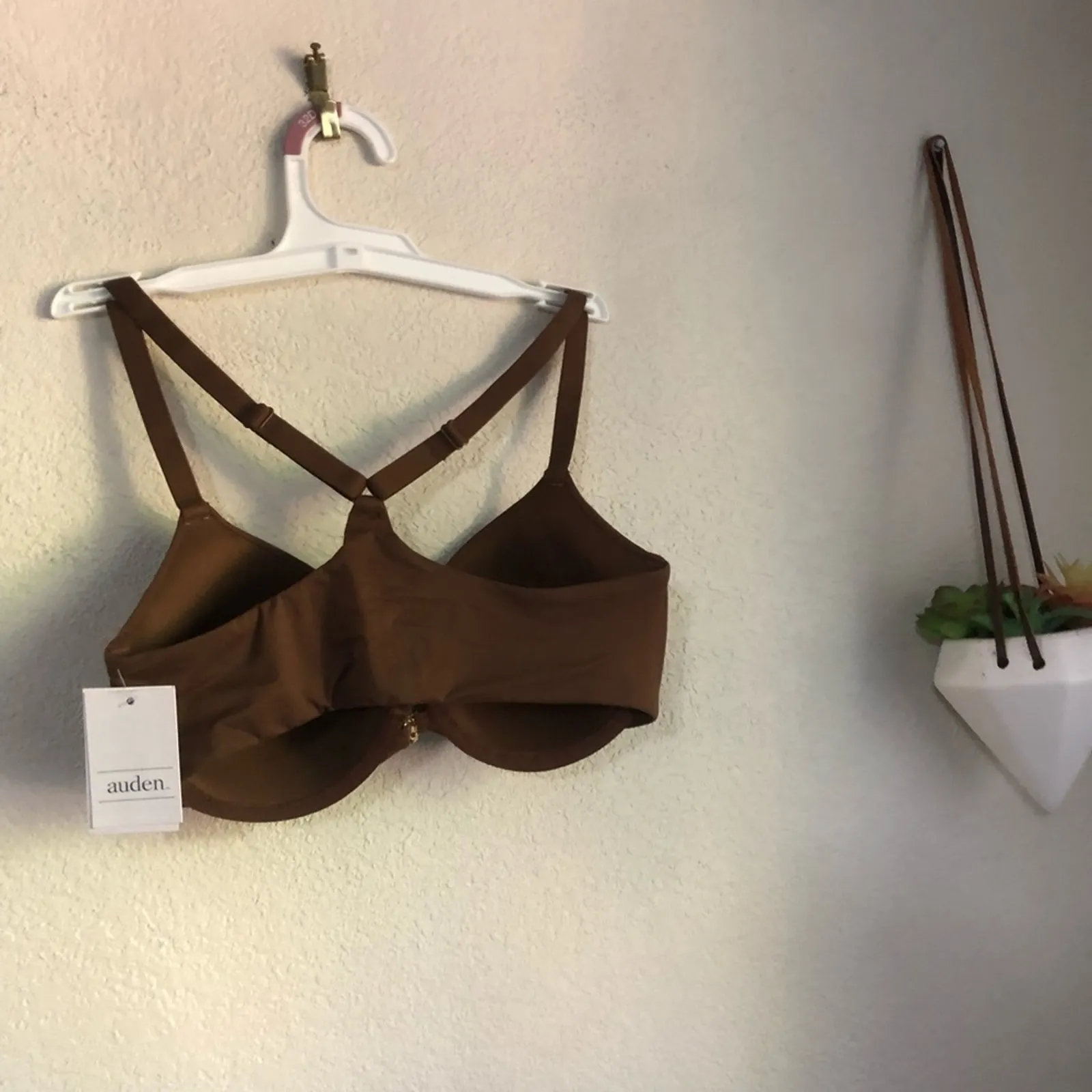 NWT Auden | Target The Ace brown front clasp bra NEW 32D Size undefined - Image 6